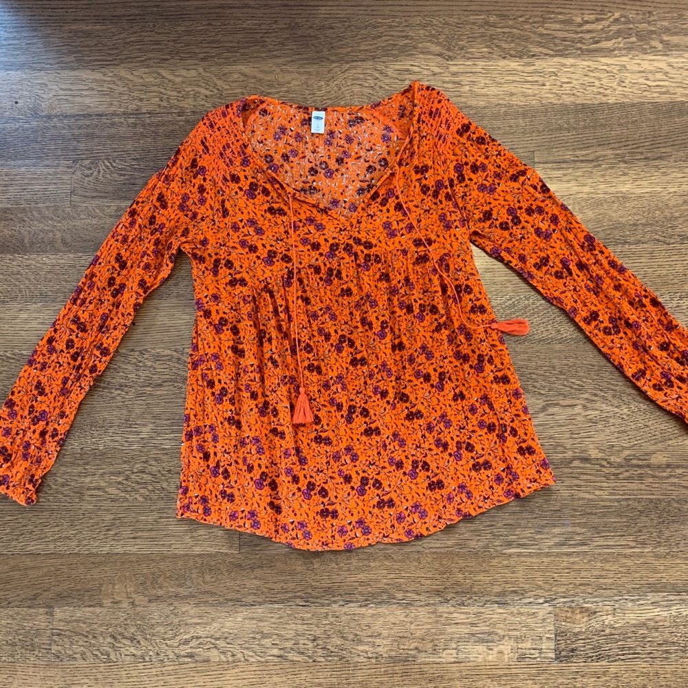 Old navy tall peasant tassel top